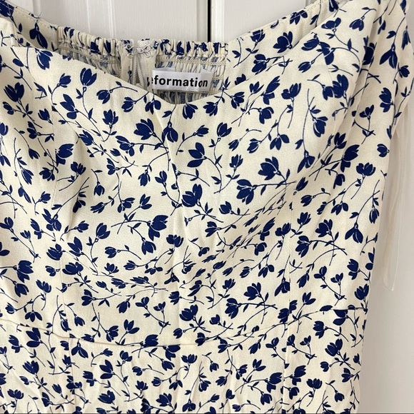 Reformation Bryson Dress Mykonos - Picture 7 of 8